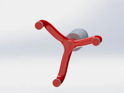 driver stool 3D model
