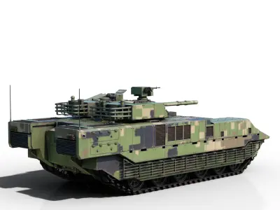 4 coatings of NORINCO GROUP VN20 Heavy Infantry fighting vehicle Low-poly 3D model
