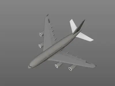 Airbus A380 - 3D model 3D print model