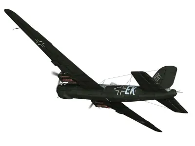 Heinkel He-177 - Greif - 6NEK 3D model