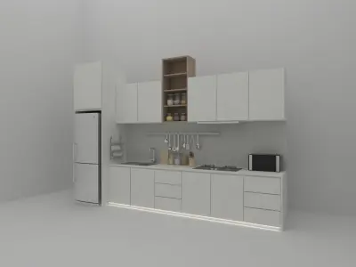 kitchen cabinet Free 3D model shop