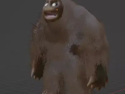 bigfoot model Free 3D model