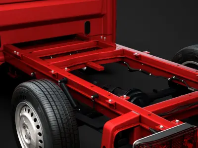 Mercedes Sprinter Chassis Crew Cab L2 RWD 2020 3D model