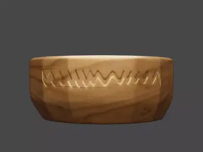 Honey melt animation Free low-poly 3D model