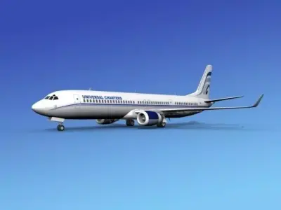 Boeing 737-900ER Universal Charters 3D model