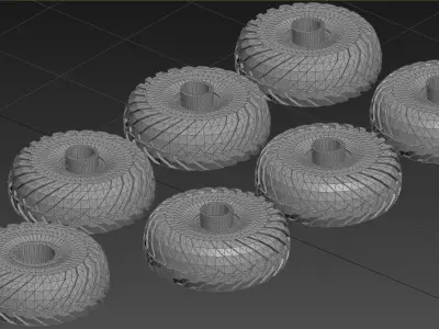 BTR 152 with rockets from the Sparrow set 3D print model