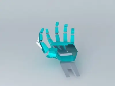 Robot fingers Free 3D model