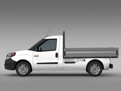 Ram ProMaster City Tipper 2017 3D model