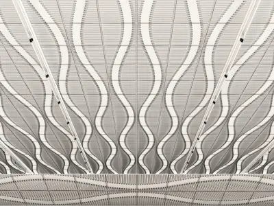 Ceiling panel 3D model