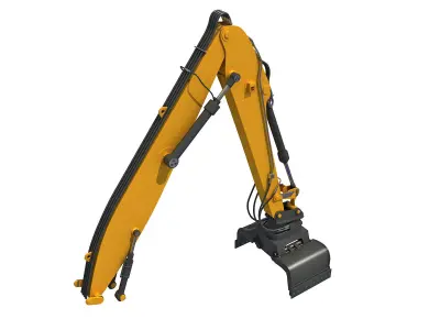 Backhoe Loader 3D model