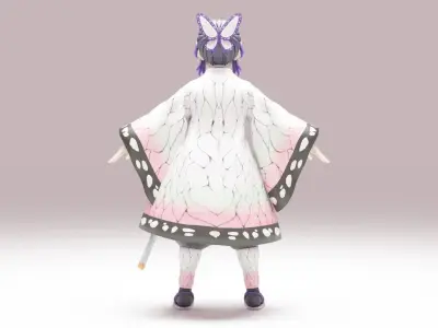 Kocho Shinobu - Kimetsu no Yaiba 3D model