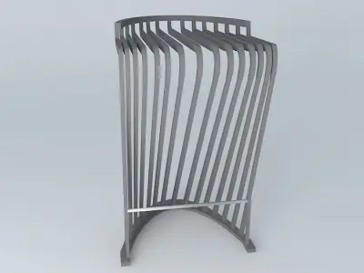 Pantosh bench - Generic Free 3D model