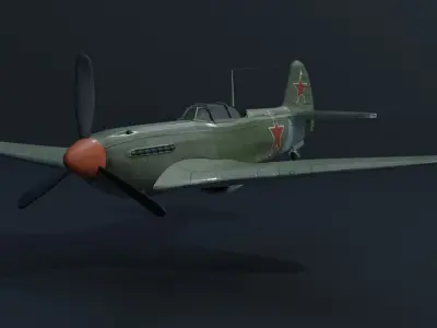 Yakovlev Yak-9 3D model