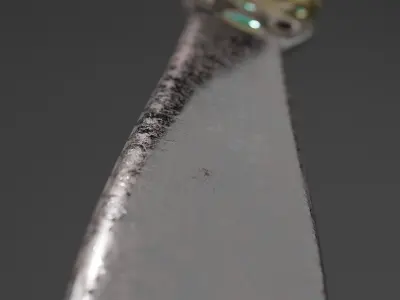 Ancient dagger 3D model