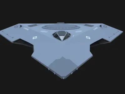 TR-3B Black Manta - OMSX 3D model