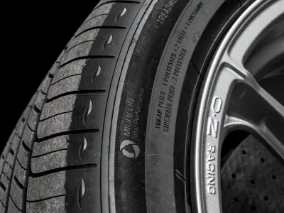 Michelin Primacy Tour 245 45 R20 3D model