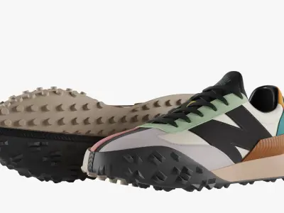New Balance XC72 Multicolor 3D model