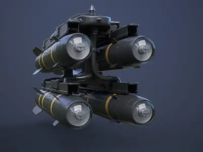 AGM-114 Hellfire 3D model