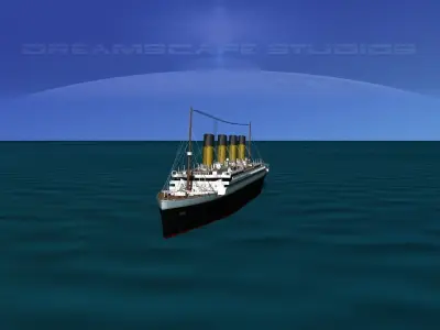 RMS Titanic 3D model