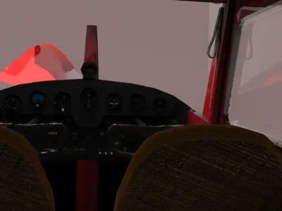 Cessna 170B Free 3D model