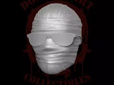 Negative Man DC Fan Art STL Files For Action Figures 3D print model