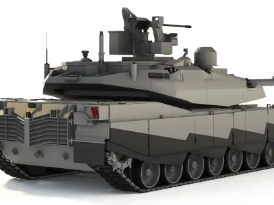 Tank Abrams-X 2022 3D model