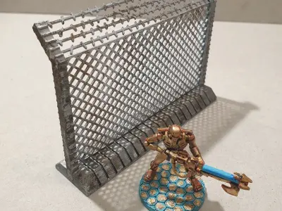 Anti-tank barricades 3D model