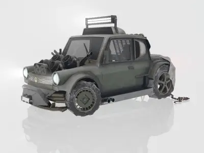 A10-Race Truck Free 3D model