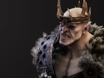 Orc Marauder 3D model