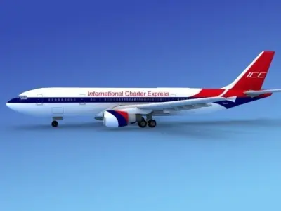Airbus A300 Air Charter Intl 1 3D model