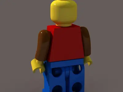 Lego Man 3D model