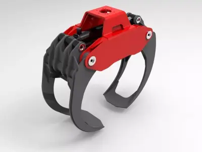 grapple-3 clamp Free 3D model