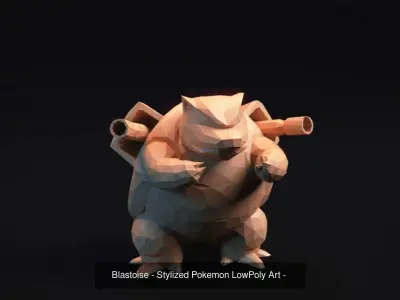 Pokemon - Stylized LowPoly Art - The Collection 