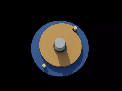 Excentric Spiral - Intermittent Mechanism 3D model