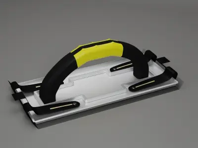 Realistic Sanding Block Low-poly 3D model