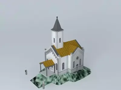 Church of St Mary in Sisak 3D model