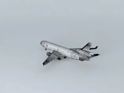 AirbusA330 airplane Free 3D model
