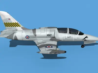 Aero Vodochody L-39C Albatross Costa Rica 3D model