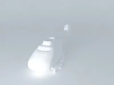 Helicopter  Template Free 3D model