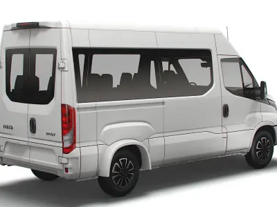 Iveco Daily Minibus L2H2 2022 3D model