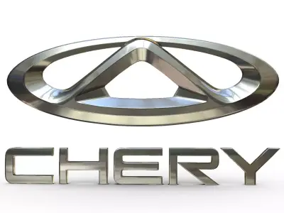 chery logo 3D model