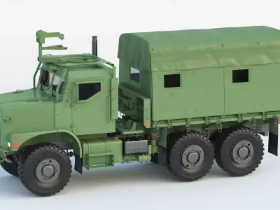 MTVR MK23 Standard Military Truck 3D model