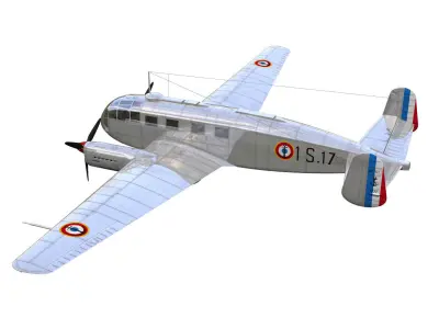 SNCAN nc-701 Martinet 3D model