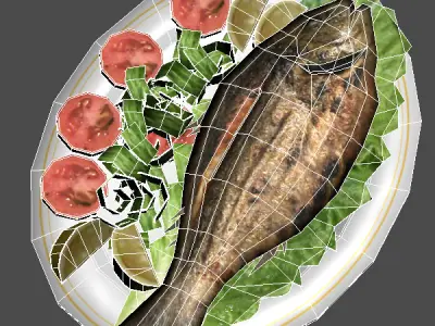 Food Fish 3D model