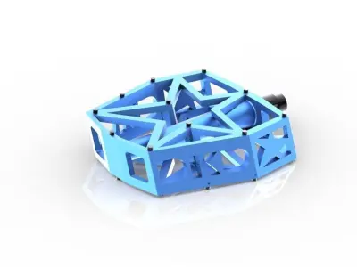 Bike Pedals Free 3D model