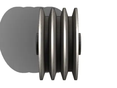 Polia Para Correias Pulley for V-A Belts -145 3D model