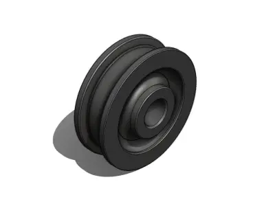 Roda Acoforja ACL 122 Wheel 3D model