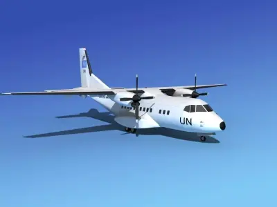 Casa CN-235 UN 3D model