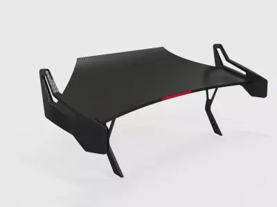 spoiler ghost auto garage tuning 3D model