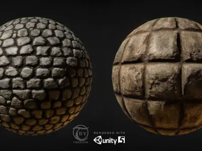 Classic Columns Free low-poly 3D model